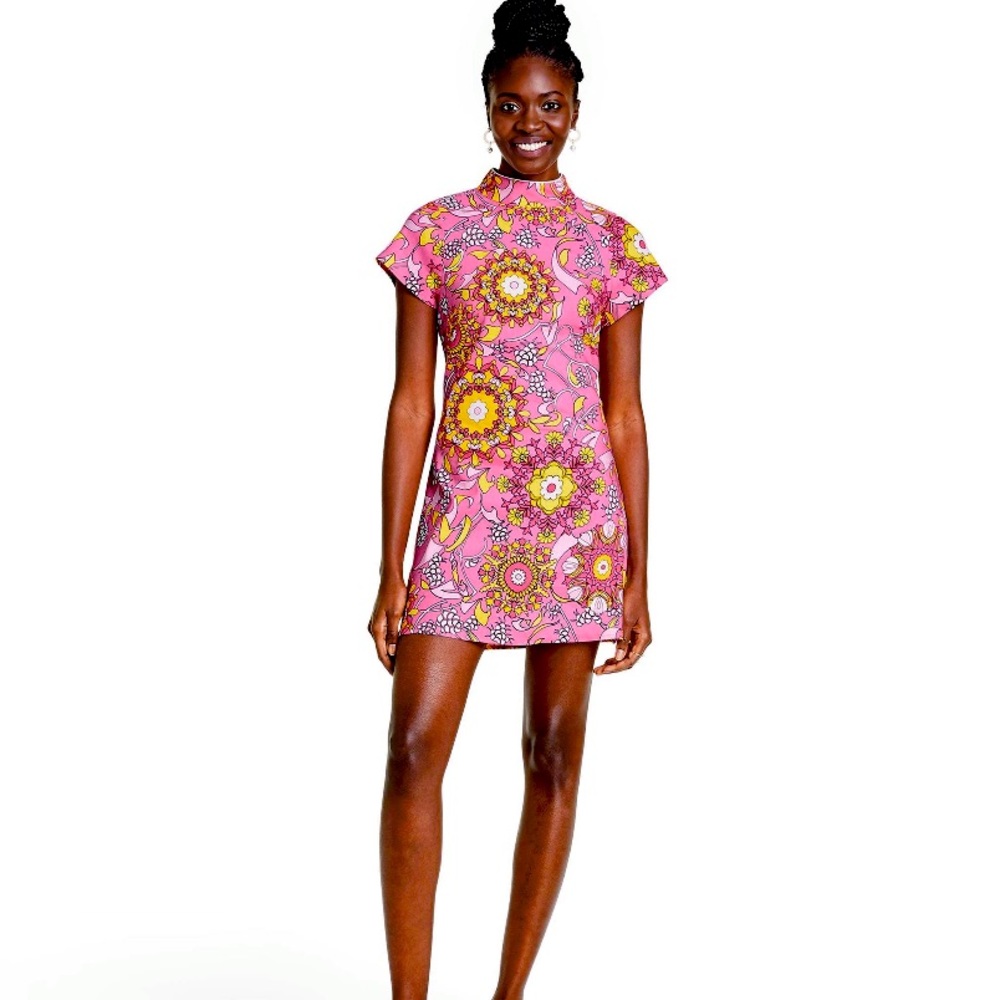 RIXO x Target Floral Short Sleeve Shift Dress